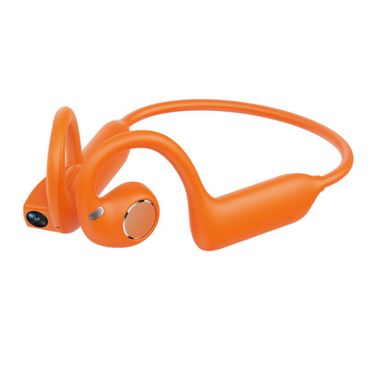 E12 Bone Conduction Bluetooth Headphones With 8MP EIS Stabilized Camera, 160+ Languages Instant Translation, Touch & Button Control, IP54 Waterproof Wearable Headset For Outdoor Cycling Vlog Recording Sports & Daily Communication