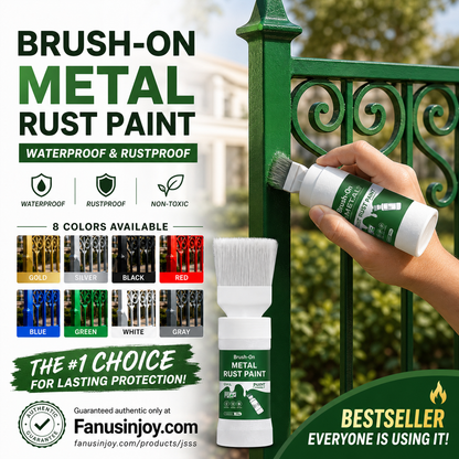 ✨New Arrival-🔥Limited Time 50% OFF! 🖌️Refresh paint surfaces in one simple spray!✨🏠Water-Based Metallic Silver Paint with Built-in Brush💥👍