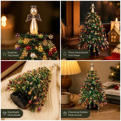 🎄✨ DIY Christmas tree bead kit – 🎅 Create your own sparkling Christmas decoration