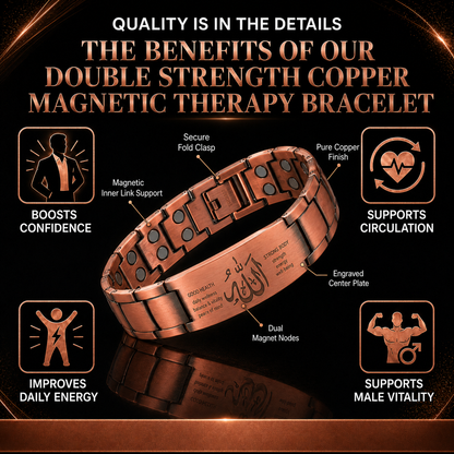 🔥Men’s Strength & Vitality Bracelet💪Upgrade Your Energy, Style, and Confidence