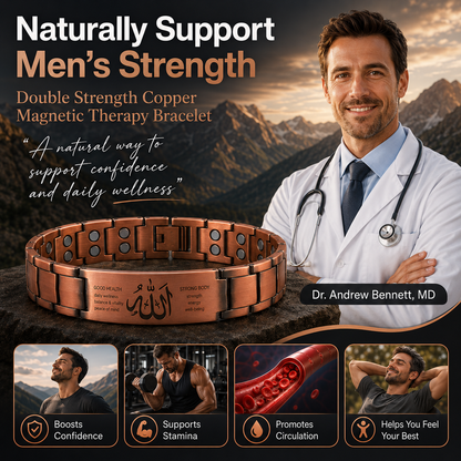 🔥Men’s Strength & Vitality Bracelet💪Upgrade Your Energy, Style, and Confidence